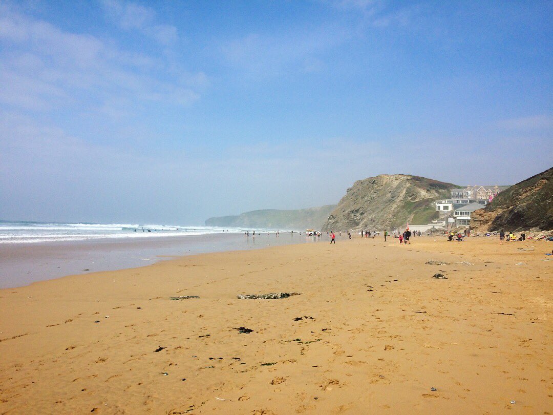 FervorBrand's tweet photo. Spring has well and truly arrived in #NorthCornwall 👌🌊☀️ #Cornwall #WatergateBay #Whipsiderry #Porth https://t.co/UCTCCqLrPk