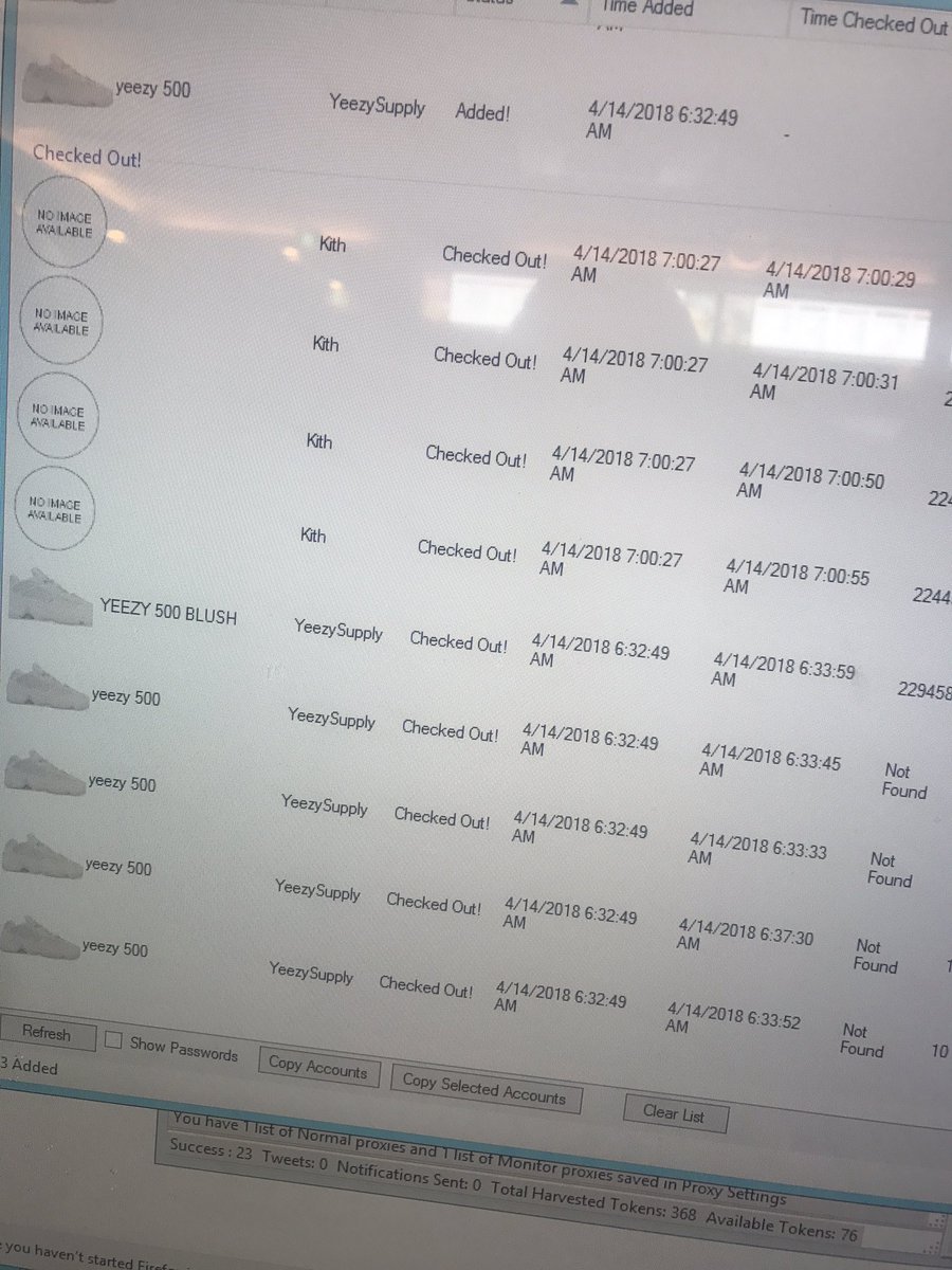 heavybuyer's tweet photo. Thankyou @AnotherNikeBot @ANB_AIO with free proxy https://t.co/0mKOwpsaz5