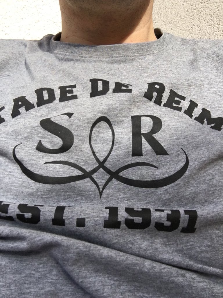 C’est bon j’ai mis mon t-shirt fétiche il peut rien nous arriver @StadeDeReims @A_LaRemoise #PFCSDR