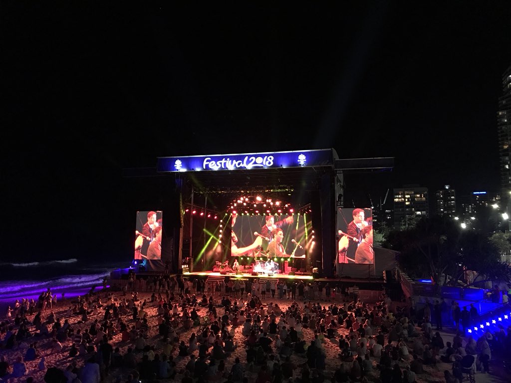 Head to our Facebook page for <a href="/TomThummer/">Tom Thum</a> LIVE at The Big Bang💥 #Festival2018 #GC2018