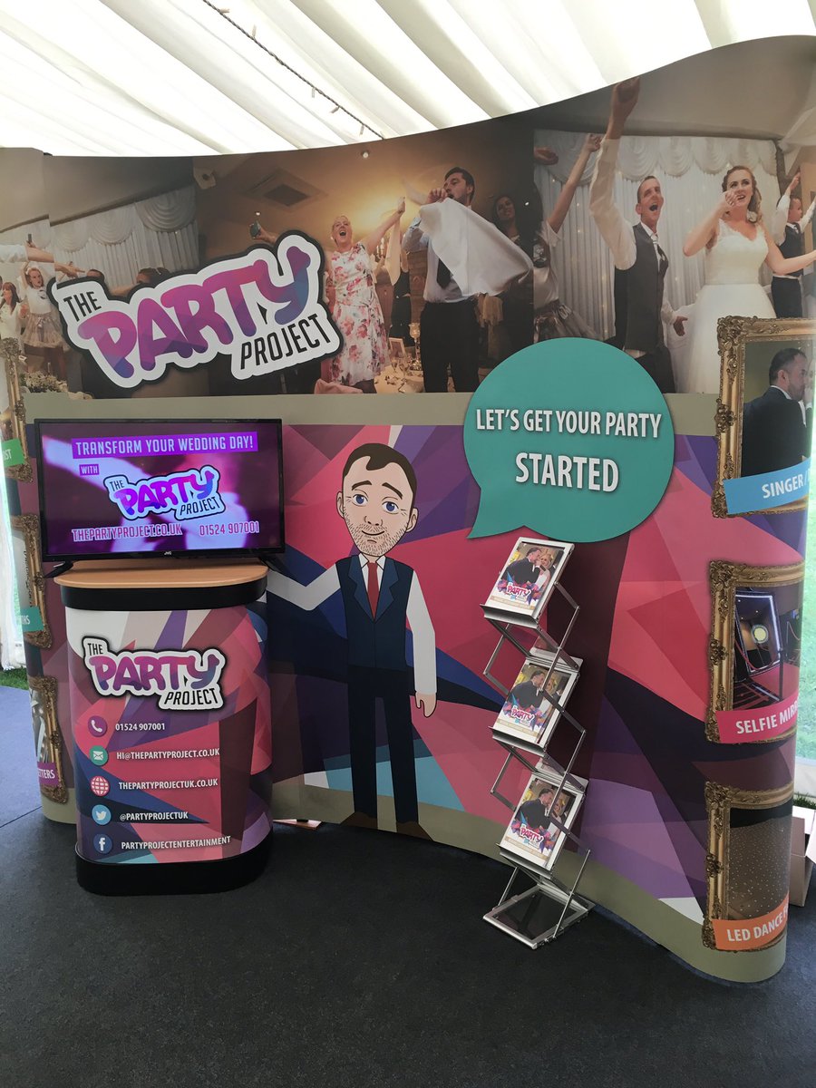 All set up and ready at <a href="/AbbeyHouseHtl/">Abbey House Hotel</a> for the BIG wedding showcase this weekend! Looking forward to performing live on stage 12-15 today. If you’re wedding planning join us today and tomorrow, lots of wedding suppliers and the venue is amazing 🙌🏻🙌🏻