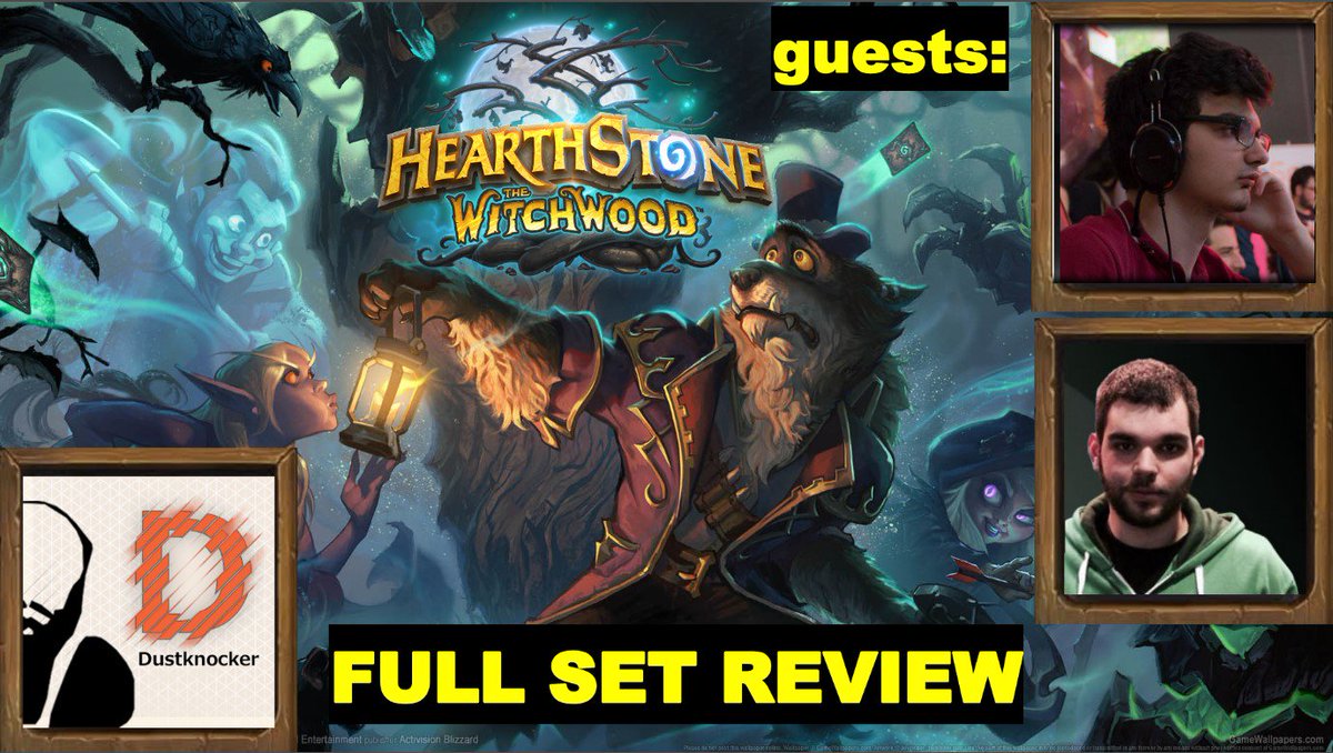 Dustknocker's tweet image. Dustknocker - The Witchwood - FULL SET REVIEW feat. trimmortal &amp;amp; SomiTequila
#hearthstone
twitch.tv/dustknocker