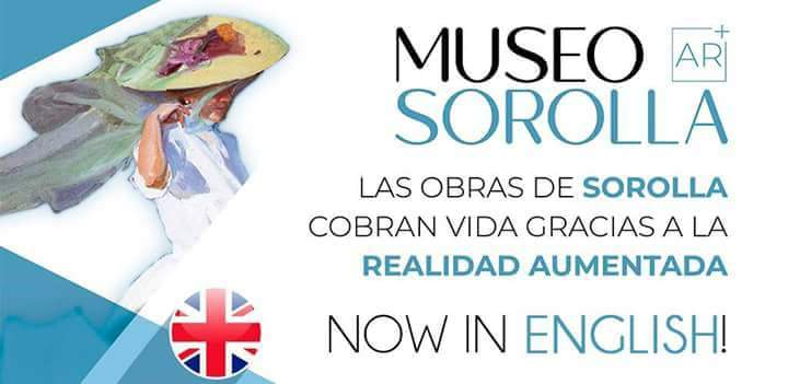 6D_lab's tweet photo. Now in english!
The painter Joaquín Sorolla comes to life and shows us his marvellous work himself. Meet the artist explaining his own paintings in #AugmentedReality and #MixedReality. Do you want #Sorolla to be your VIP guide at the #Museum?
English version available from now https://t.co/mrRdv6Au7Z