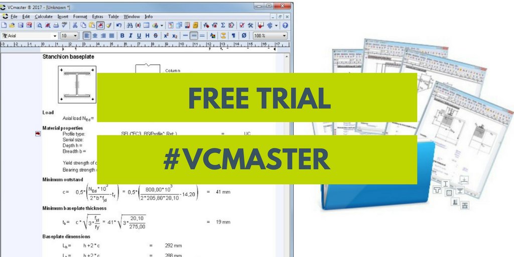 VCmaster_'s tweet image. Want to learn more about want #VCmaster can do for you? Order your free trial today!  ow.ly/d9or30jtkFo
No risk, no credit card required!

#engineering #structuralengineering #tiredofspreadsheets #structuralengineering