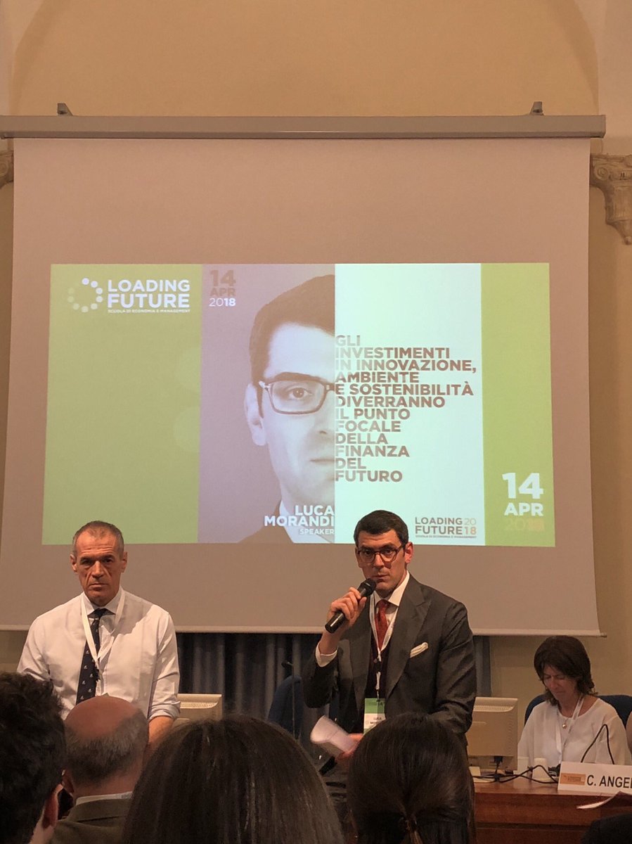Serena_Dale's tweet photo. Agenda 2030: equilibri finanziari tra globalizzazione e sostenibilità. È questo il #greentopic di #lofu18. We are loading our future! #unisiena https://t.co/rsa17j36VJ
