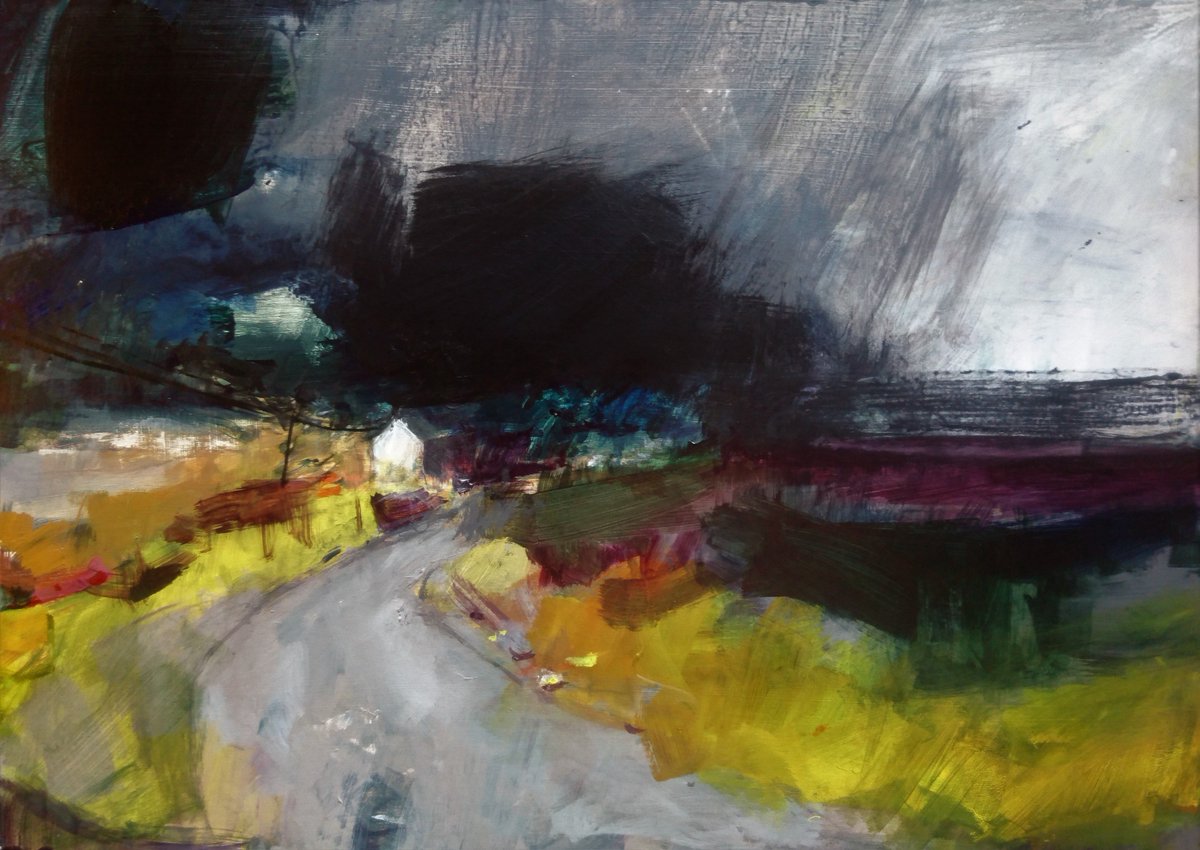 FidraFineArt's tweet photo. We'll be open again today 12-5. Drop in if you are in #NorthBerwick.
#DominiqueCameron - #FifeNess Coastline, Mixed Media on Board, 43x30cm. https://t.co/qo3rUaz77U