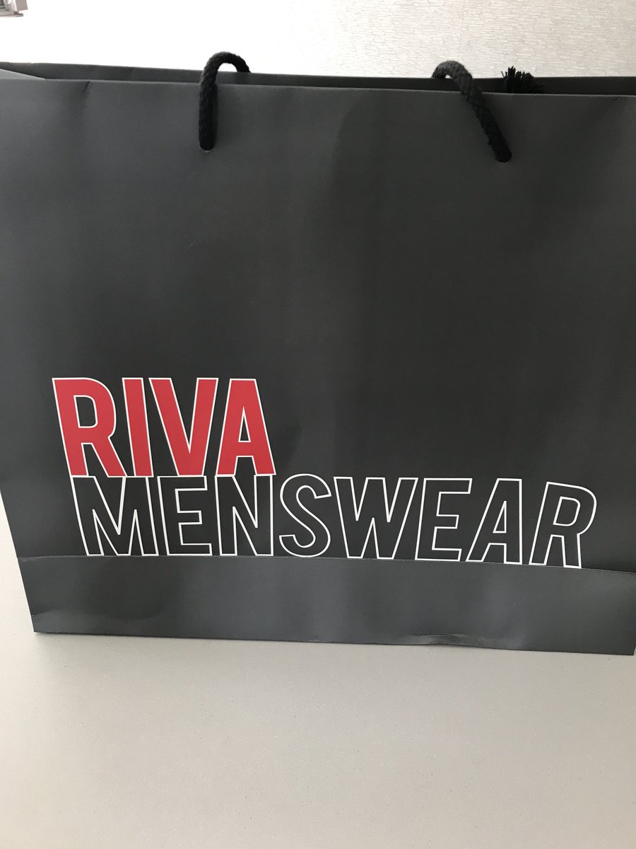 Another great experience at <a href="/riva_menswearUK/">Riva Menswear</a> in Bramhall today.  They are always so helpful and provide great service.