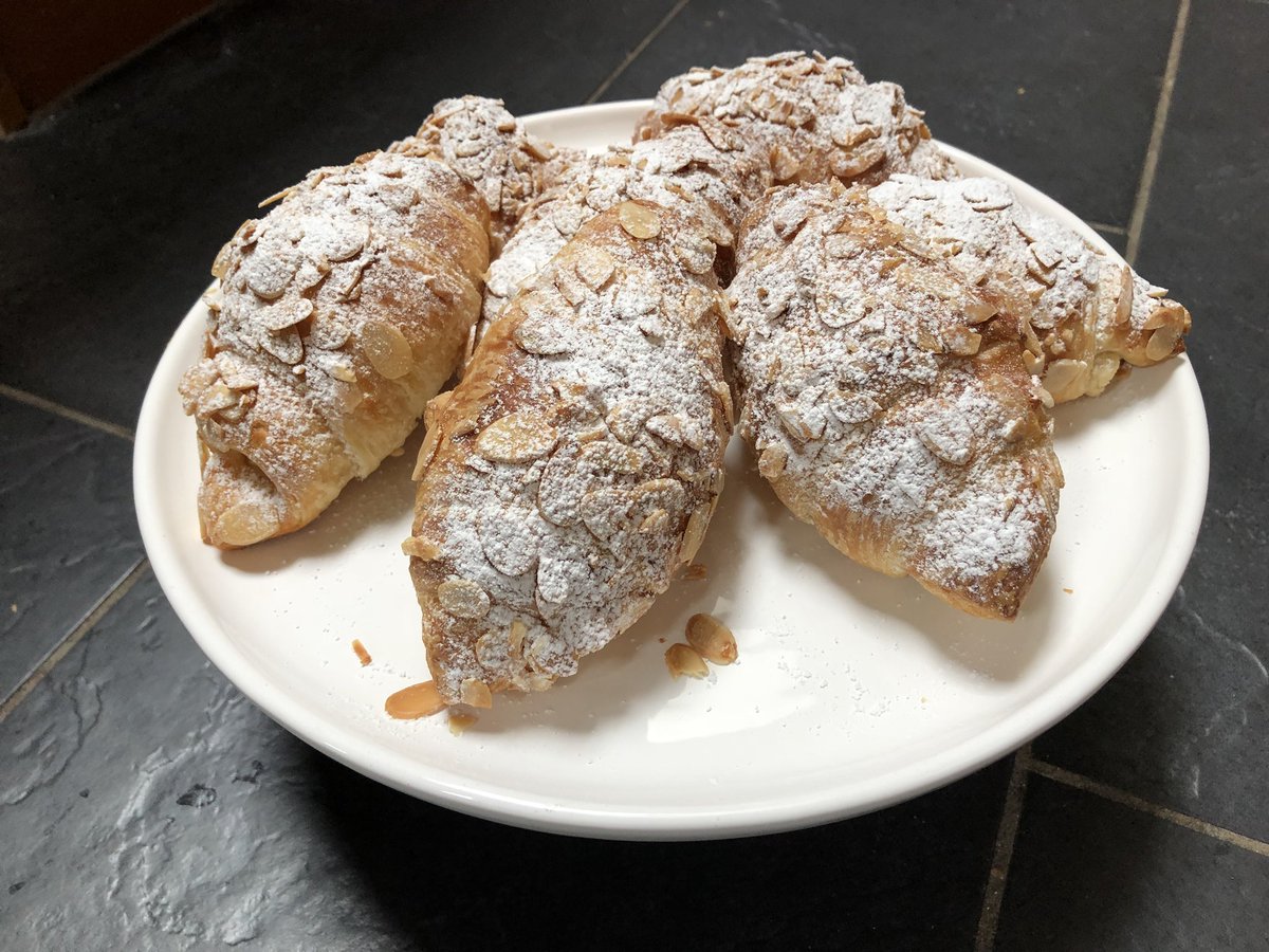 Love Saturday mornings and baking croissants for my customers.