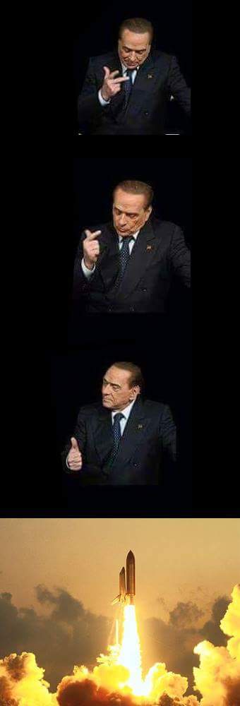 #Berlusconi #consultazioni 3, 2, 1....... LIFTOFF