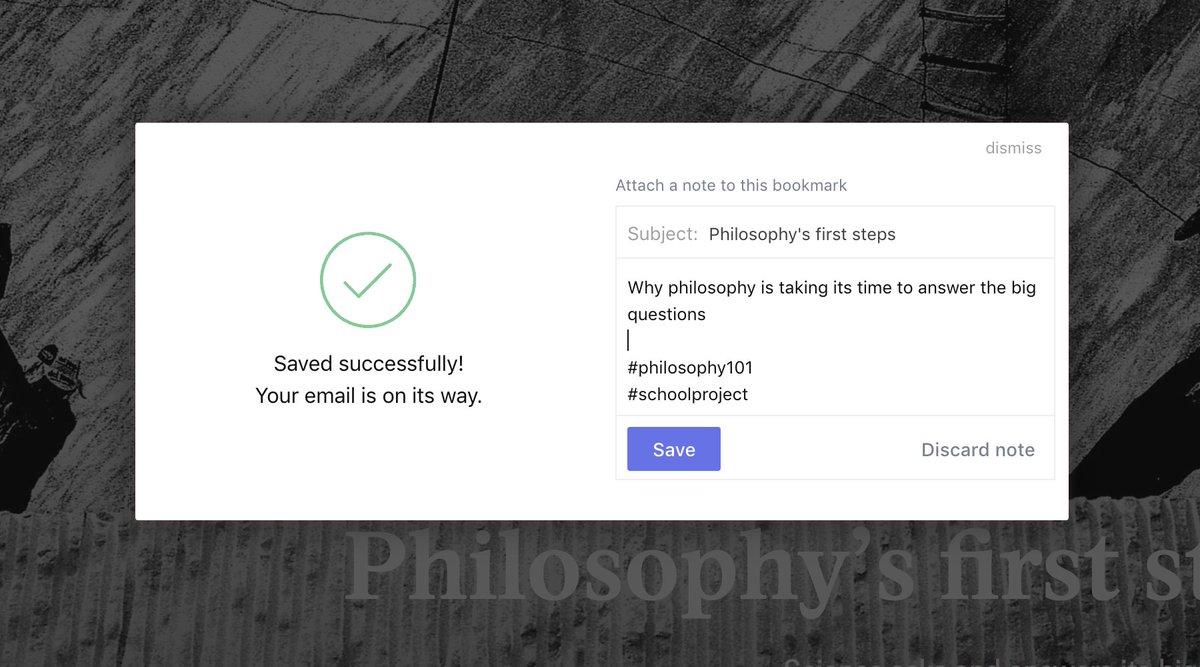 EmailThis_'s tweet photo. New feature - add notes &amp; keywords to your bookmarks. Helps you search your emails faster - https://t.co/cUIgWOpvcn https://t.co/upBOLmxGNK