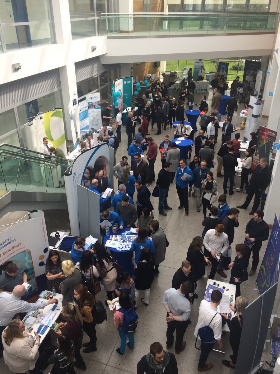 We’re down at the @NIBRT_ Careers in #Biopharma event to find out what top talent needs to know to work in industry. https://t.co/gIprK0BRRz