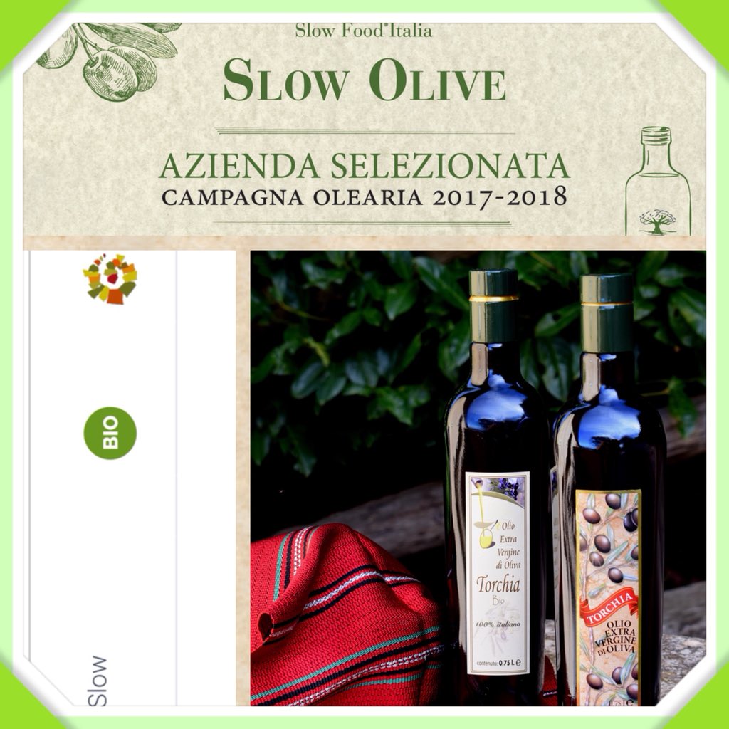 OlioTorchia's tweet photo. Presidio slow food Carolea, olio slow e bio https://t.co/8Ca21AwFqc
