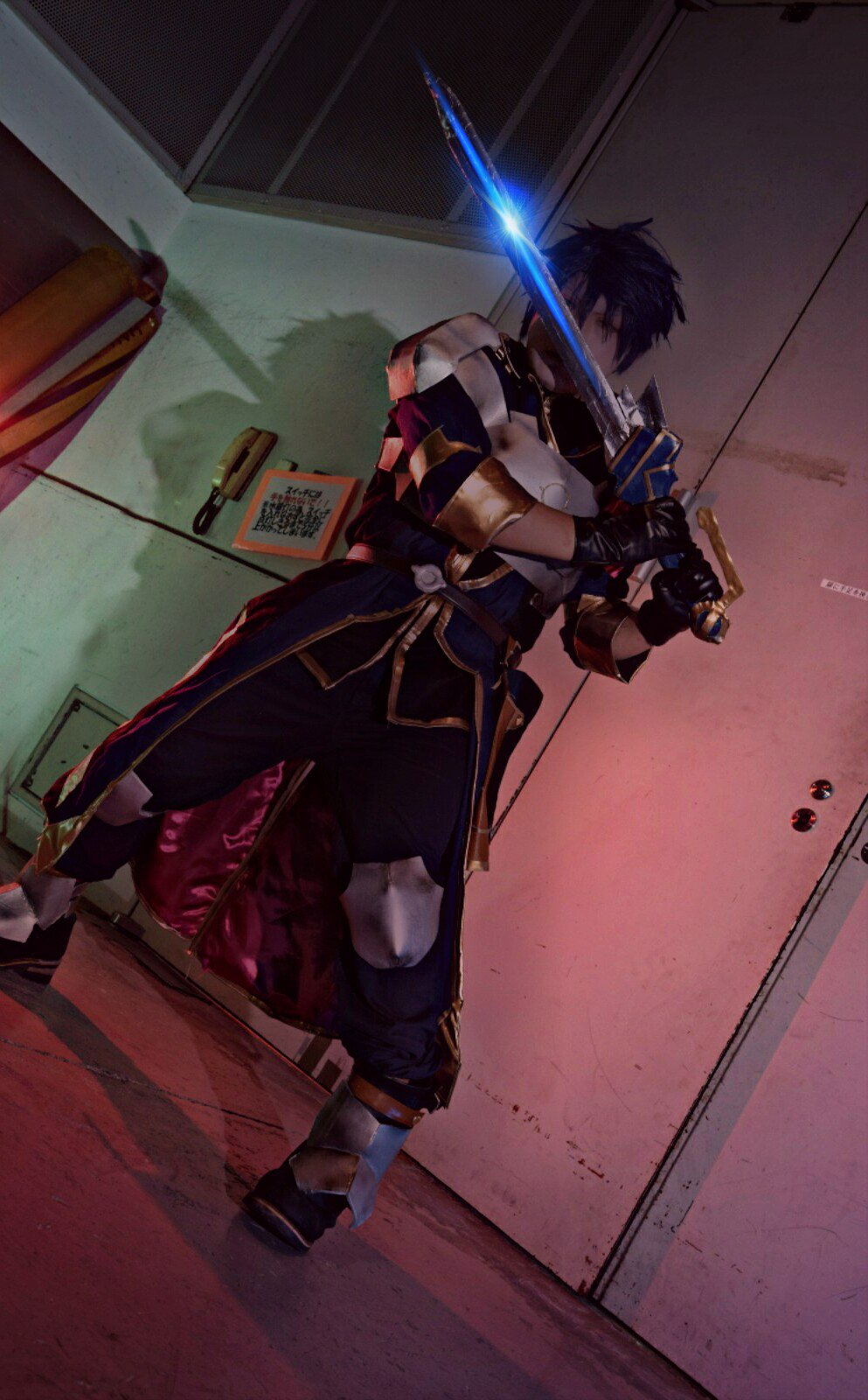フード コスプレ Re Creators 精霊機想曲フォーゲルシュバリエより カロン セイガ Photo たそがれさん Cosply レクリエイターズ 1周年チャンバーフェス