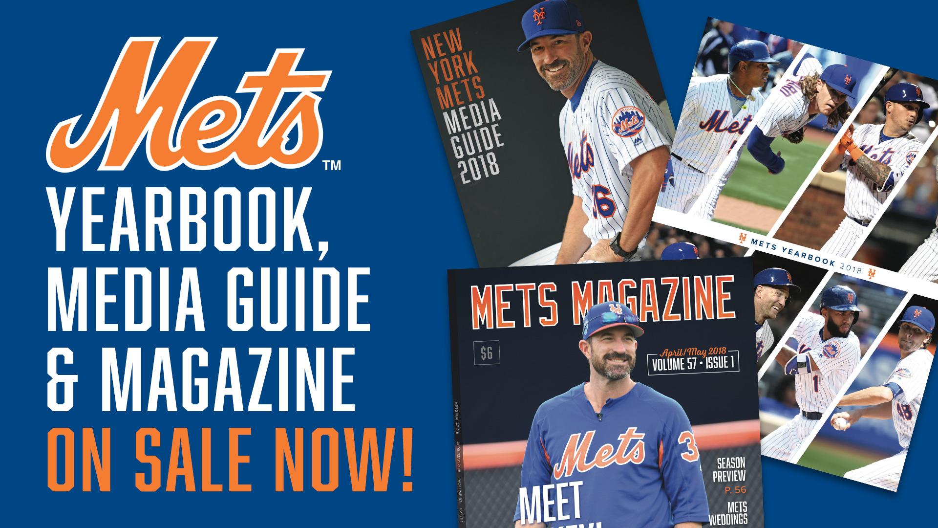 New York Mets on Twitter "Get your 2018 Mets yearbook, media guide