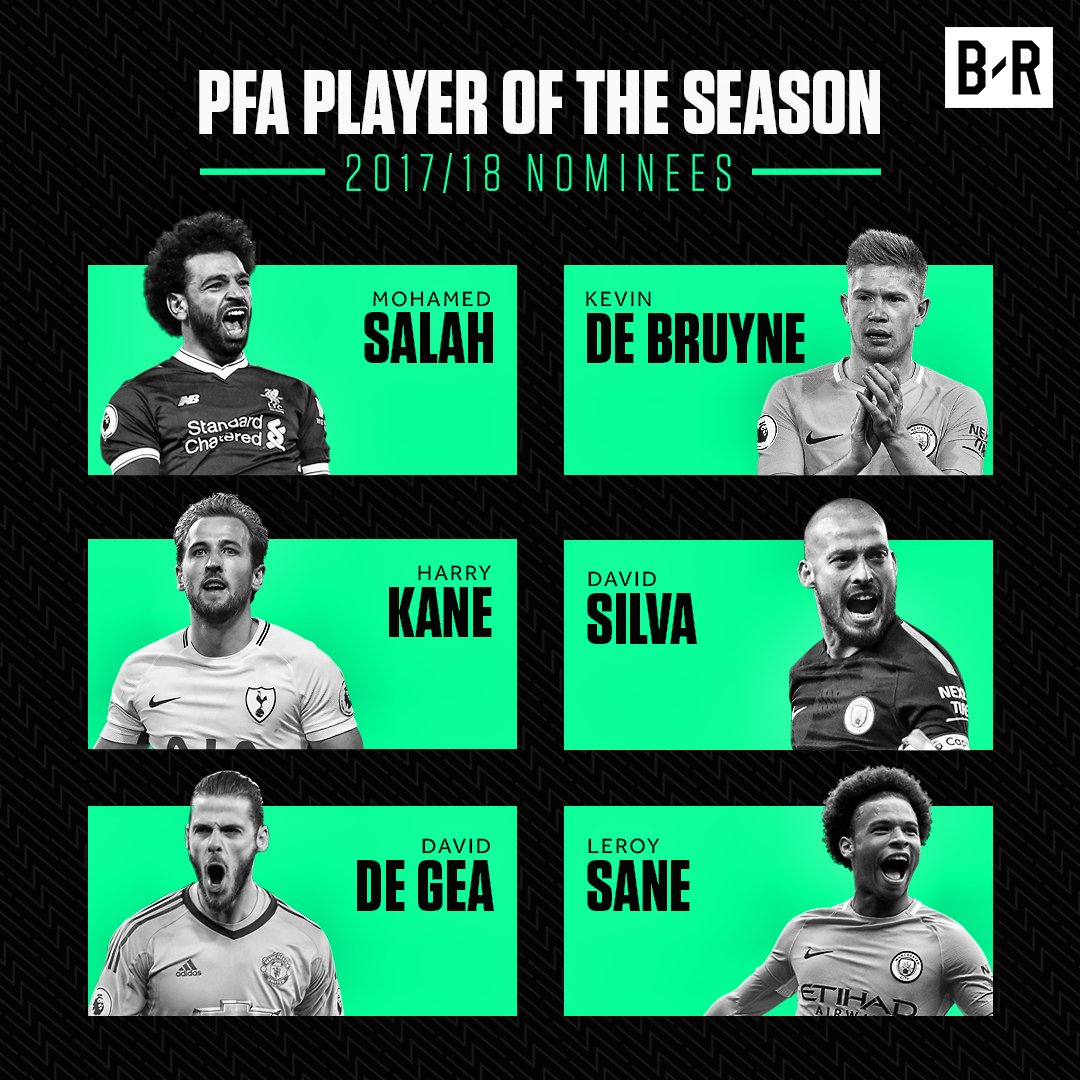 brfootball's tweet photo. The PFA Player of the Season nominees are confirmed https://t.co/BXZkbtX8Fe