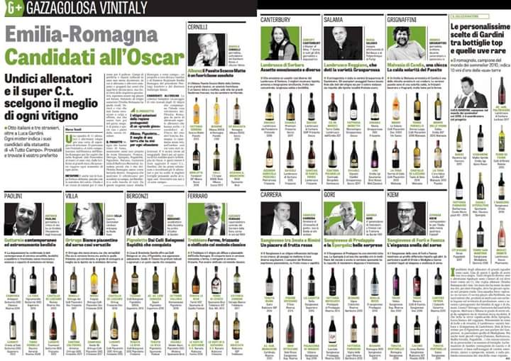 GardiniLuca's tweet photo. Sempre su Gazzagolosa di oggi...trovate un articolo sul bellissimo progetto A TUTTO CAMPO ! !⚽🍷

#gazzagolosa #atuttocampo #emiliaromagna https://t.co/r6UGQfDQPF