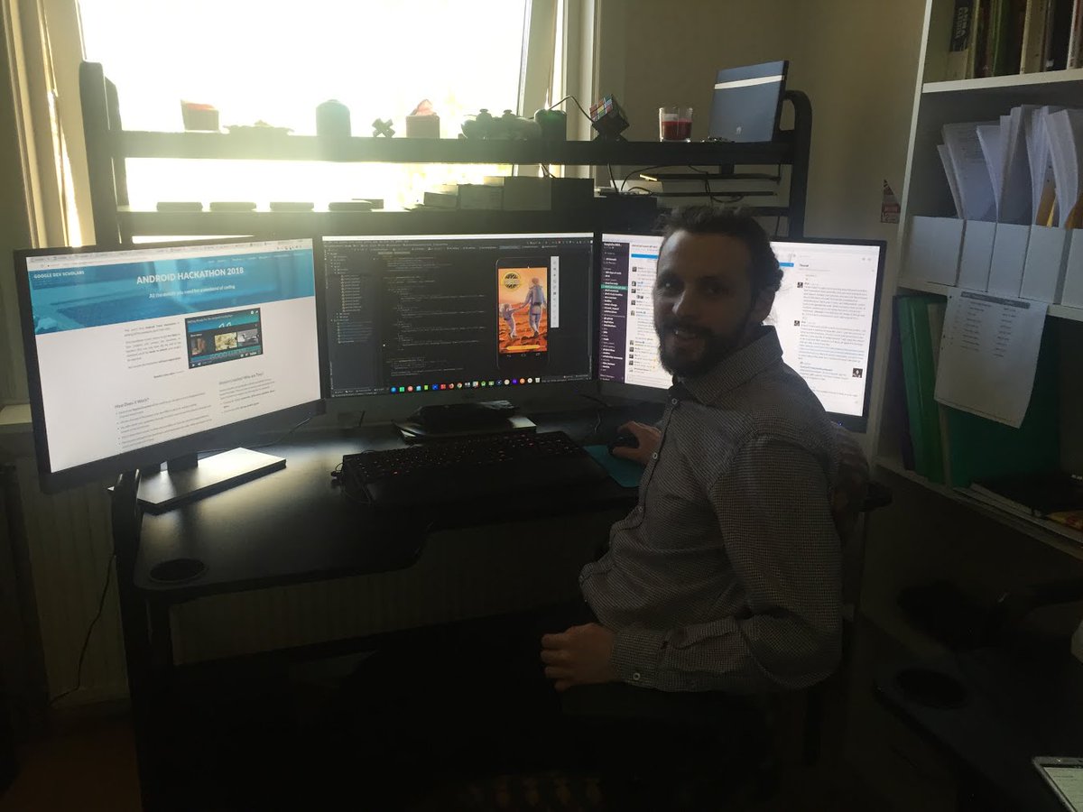 GalacticCoders's tweet image. Feels great to be part of Android Hackathon 2018.
Thank you #GoogleUdacityScholars #AndroidHackathon !
