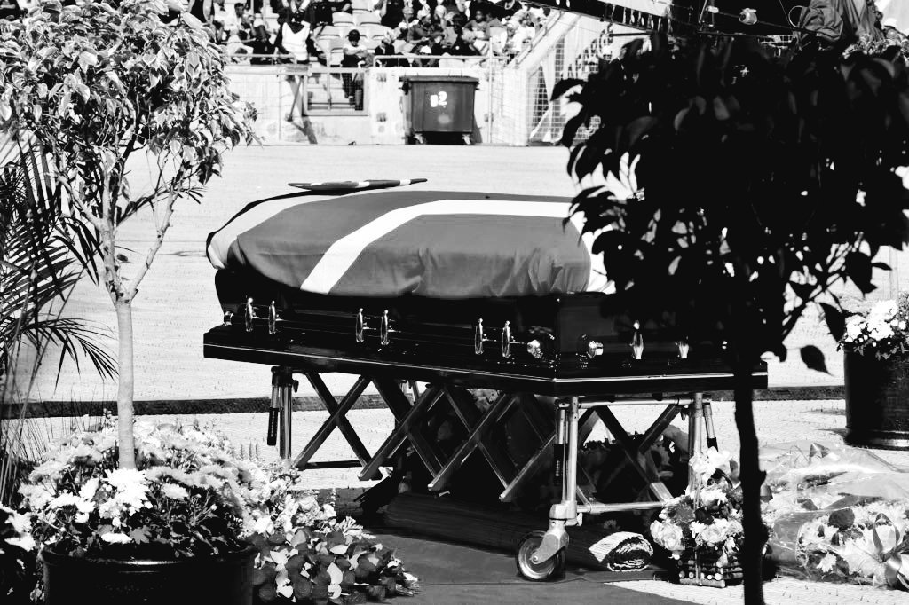 AldrinSampear's tweet photo. In a shade of grey ... 📸 GCIS

#WinnieMandelaFuneral 
#SABCNews https://t.co/wJkmZ8irYq