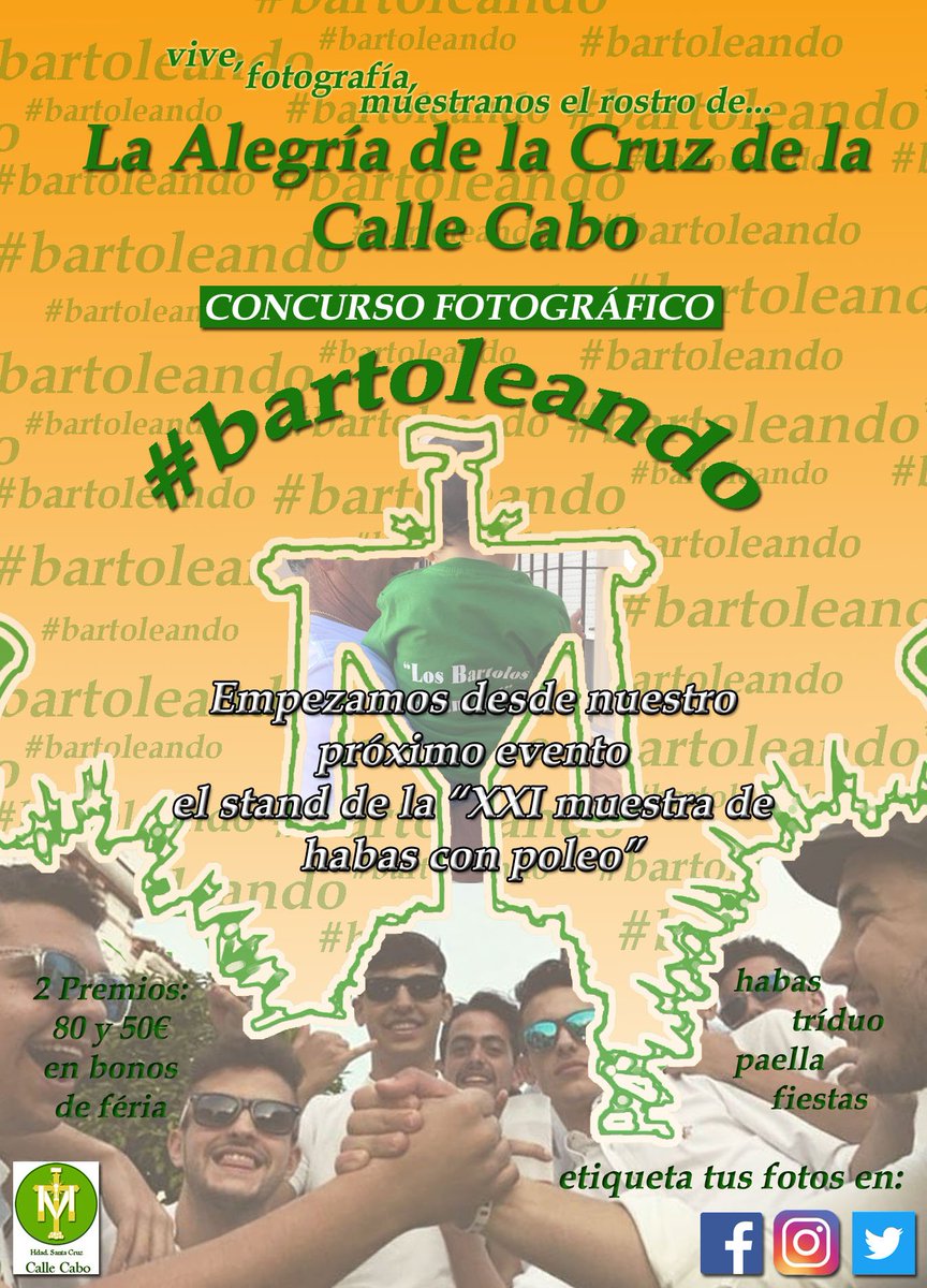 CalleCabo's tweet photo. Comienzo de la Hermandad el Sábado de las habas #bartoleando https://t.co/rYDlMuqXYq