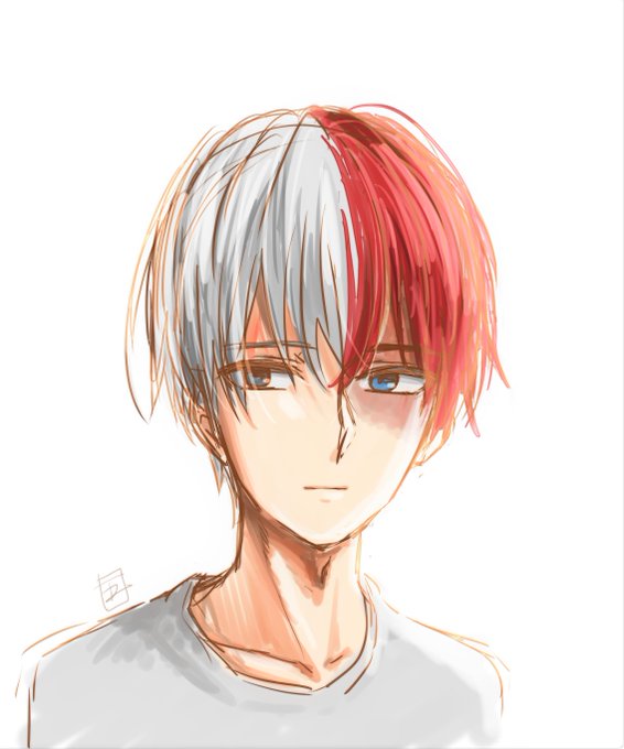 お題箱の轟焦凍くんふざけすぎてたから、真面目な顔した轟焦凍をお納めします笑笑  #僕のヒーローアカデミア #ヒロアカ 