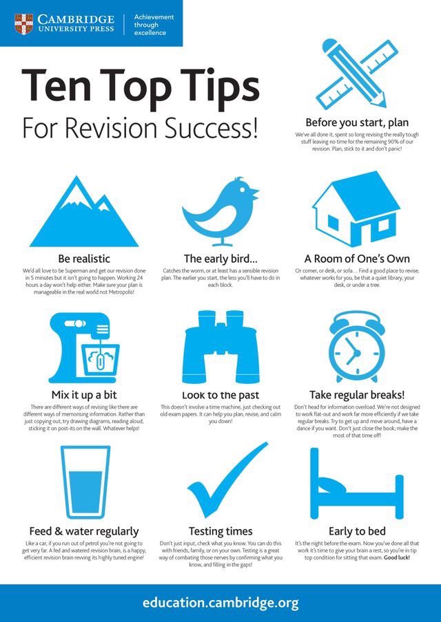 ScienceCHS's tweet photo. Some useful revision tips. https://t.co/kns43CMTk2