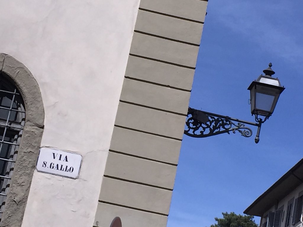 MrsAnnyG's tweet photo. 🙋🏻 When you are a Gallo eating on Via San Gallo ;) #Firenze2018 🇮🇹 https://t.co/xb822N62nx