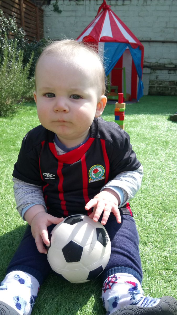StuartBurke3's tweet photo. Finlay looking forward to him 1st ever @Rovers game today. Hoping to see his favourite players @Ebenno88 &amp; @BradDacks40 score https://t.co/fCVPLGhy8u