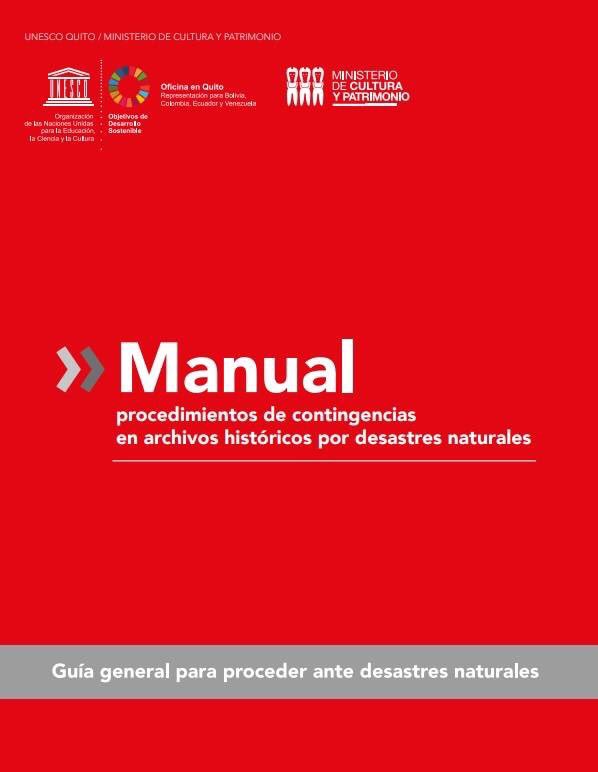 ¿Conoces el manual de procedimientos de contingencias en archivos históricos por desastres naturales?   Ver publicación en 
unesdoc.unesco.org/images/0026/00…  
Via <a href="/Proyectamemoria/">Proyecta Memoria</a>
