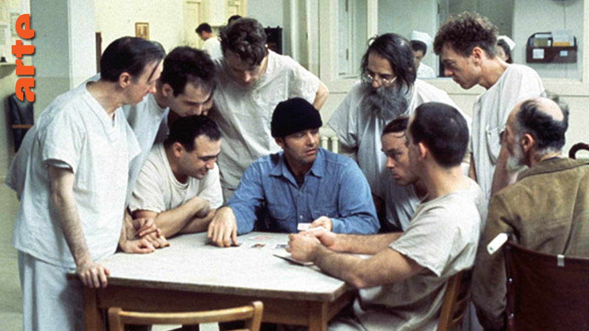 ARTEpro's tweet photo. #Cinéma - En hommage à #MilosForman, @ARTEfr diffuse dimanche 15.04 à 20h55 l'inoubliable #VolAuDessusDUnNidDCoucou suivi d'un documentaire sur le film, en ligne ici ➡ https://t.co/wyExkbimy0 https://t.co/5ei5xqIpw7
