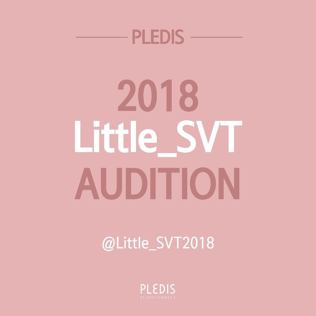 caratmoments's tweet photo. [CARAT NEWS UPDATE]

Pledis has announced a recruitment for Japanese boys who are interested in auditioning for" Little SVT 2018" on Instagram acc @little_svt2018

#SEVENTEEN #LITTLE_SVT #세븐틴 #セブチ https://t.co/SoN5hQeF3I