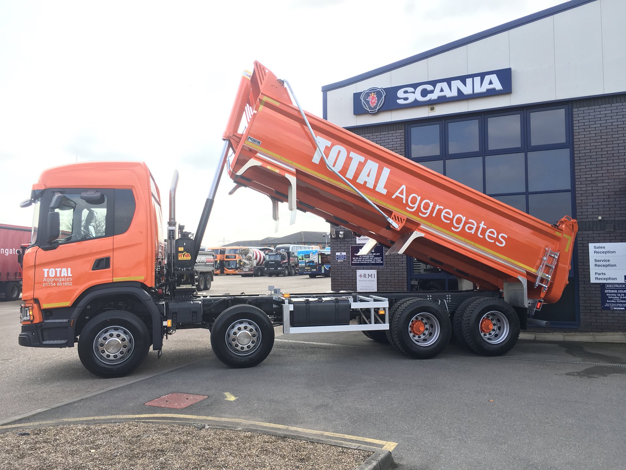 Keltruck Scania on Twitter: "First of several new #Scania ...