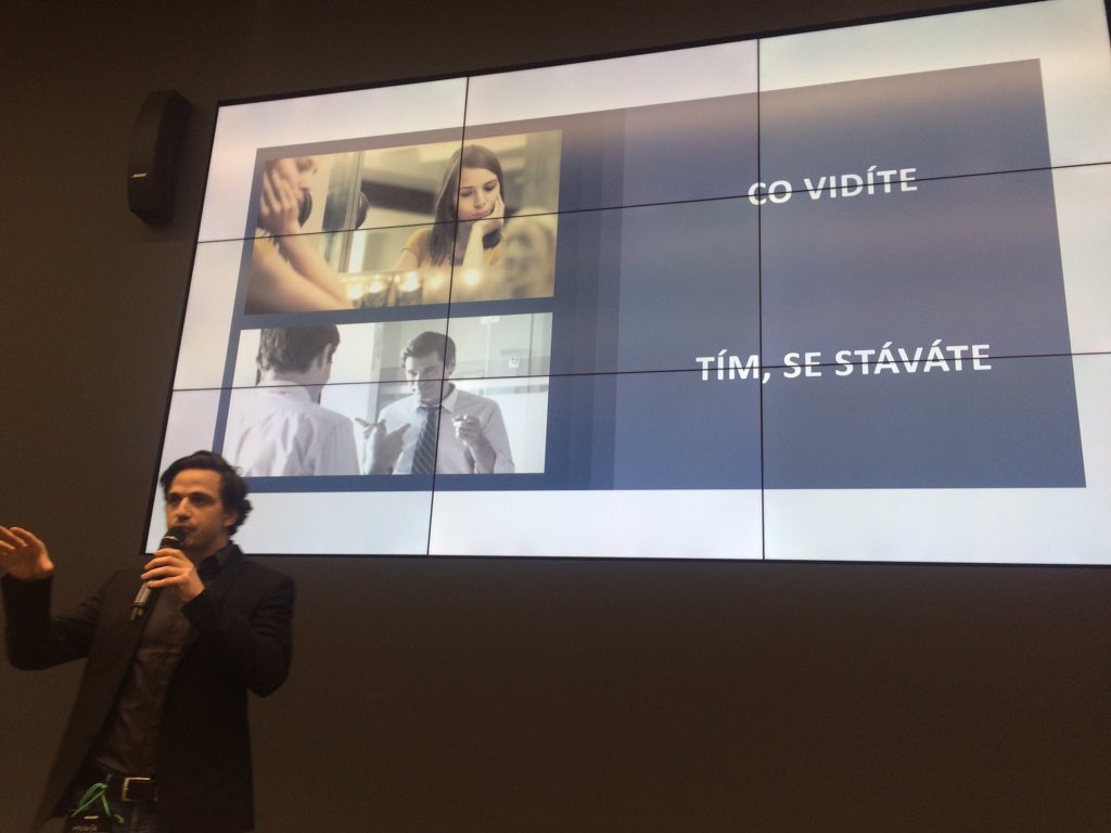pepperos's tweet photo. Zajimave zacinajici prednaska na #prazskybarcamp https://t.co/glWY0fu0X5