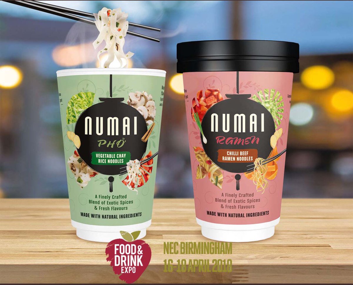 theclairebrumby's tweet photo. If you’re a buyer visiting @FarmShop_Deli looking for THE most delicious noodles, pop to stand G209 and try these delicious ones from @NumaiNoodles 🍝 

See you there! 🙌🏼

#FSD2018 #noodles #ramen #pho #glutenfree #HealthyFood #HealthyEating #healthyandtasty #Foodie #food 😋 https://t.co/2ZZSos0iIM