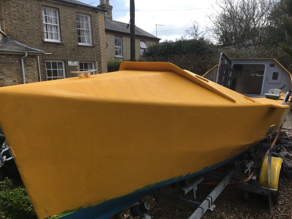 theantonwright's tweet image. Starting to get the old boat ready to float... and finally a good weekend weather wise.