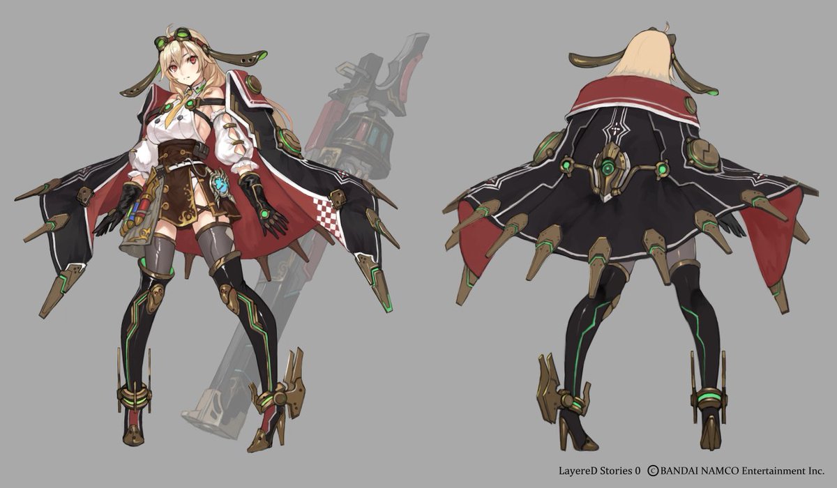 四々九 レイヤードストーリーズゼロ にて バトルact ルイーセ Cv ゆかな のキャラクターデザイン を担当致しました スチームパンク系ファンタジー漫画の主人公 T Co Uklozluddn レイゼロ Projectlayered T Co 6yglpj0gfu