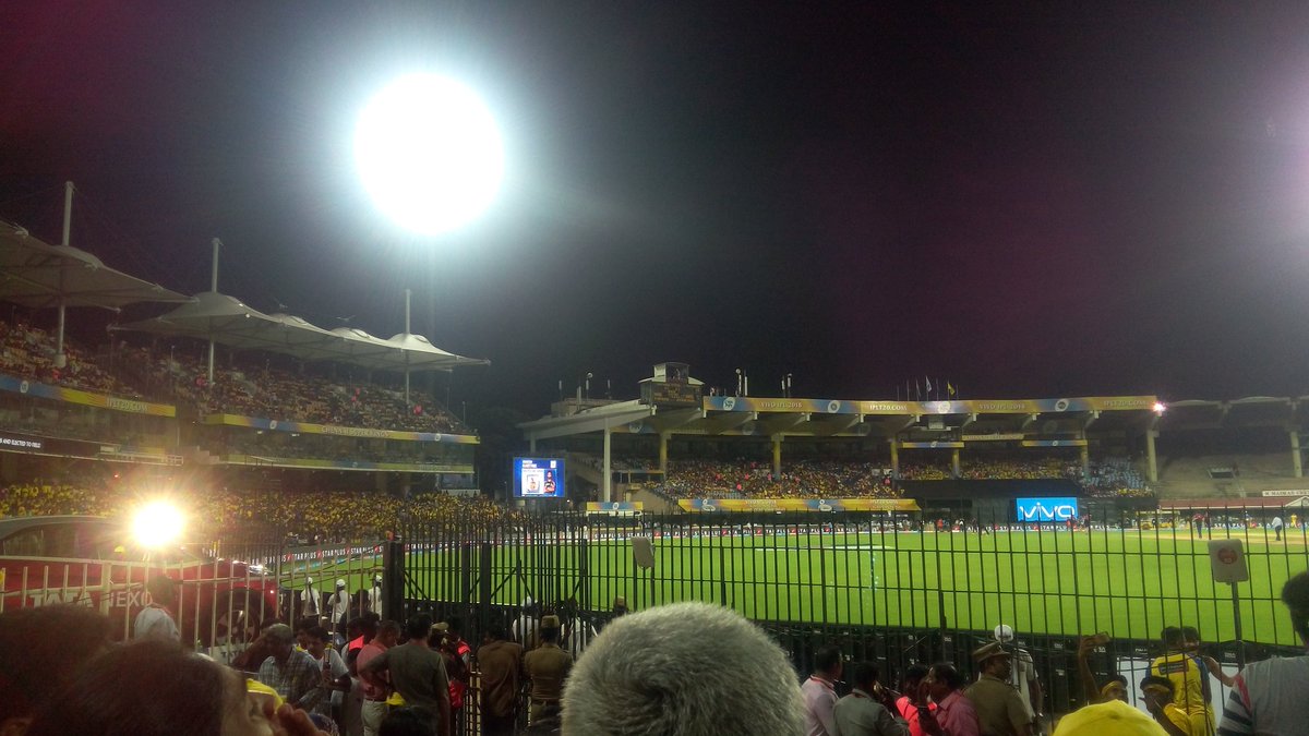 aravindhrox's tweet photo. #MissYouChepauk https://t.co/LSiN6UcUAh