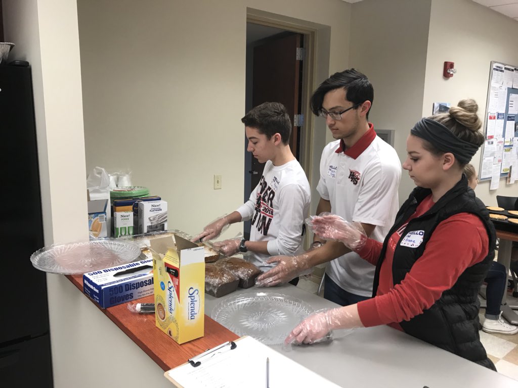 Getting ready for Hotcakes for Heroes! <a href="/HHSNHS5/">HHS NHS</a>