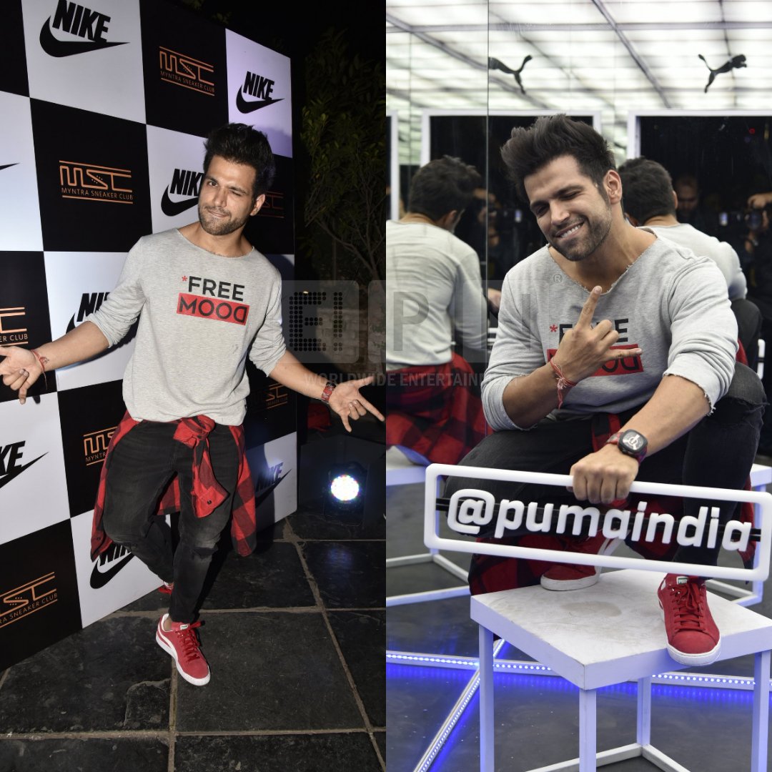 advkajalmishra's tweet photo. @rithvik_RD gives a supercool pose at #MyntraSneakerClub
@RithvikDFanclub @RithvikRDFans
#RithvikDhanjani #EPrimeNetwork #EPNNews #EPNTV #PrimeTV https://t.co/B4tT9Km9Au