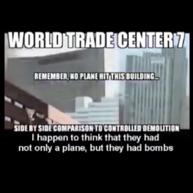 TruthOfHistory's tweet photo. #911truth #building7 #wtc7 #nanothermite "…they had bombs that exploded almost simultaneously," @realdonaldtrump https://t.co/MWkJew2ue5 https://t.co/Tkhi0DCwpW