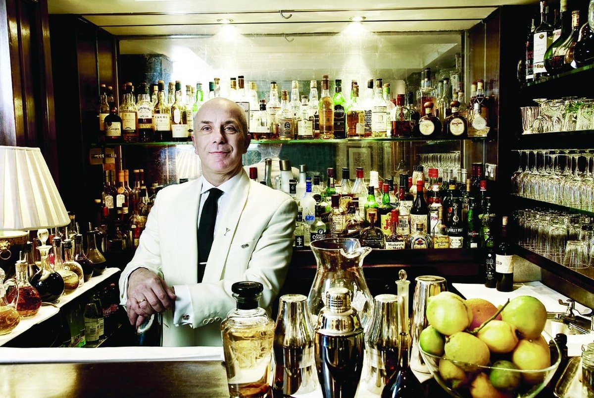 RiLiverpool's tweet image. We are delighted to have Alessandro Palazzi @DUKESBARLONDON with us today delivering a masterclass on his world-famous signature cocktails