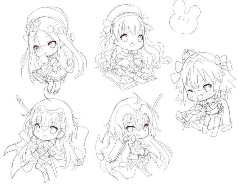 wip time

Let's do a small raffle - I wanna add one more, so comment and tell me your fgo waifu and I'll draw the winner's choice! 