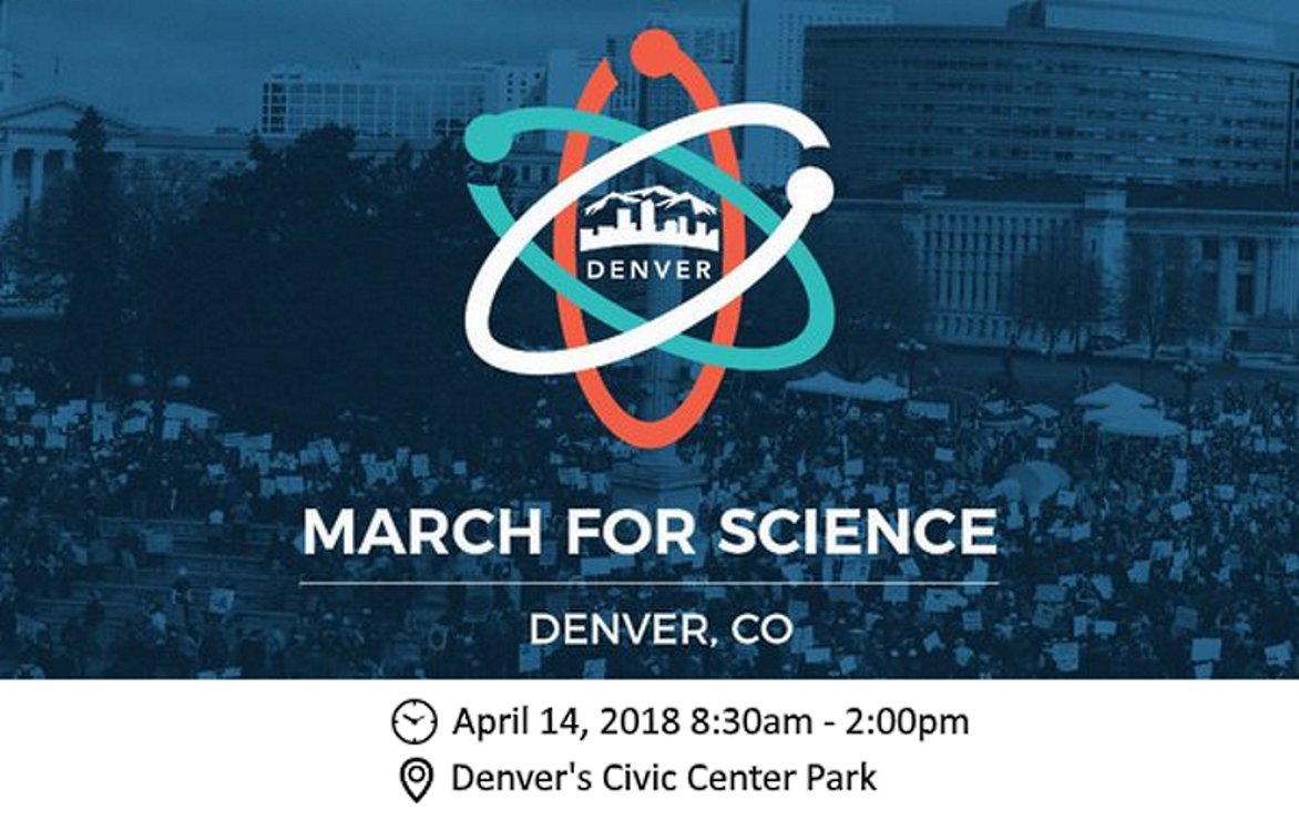 ScienceMarchDEN's tweet photo. #StandUpforScience at the @ScienceMarchDEN. Join us Staurday - Civic Center Park 8:30am-2:00pm!!
https://t.co/GaialTkGvT
#sciencemarcheson
#marchforsciencedenver
#marchforscience https://t.co/Tr9DjjNXcu