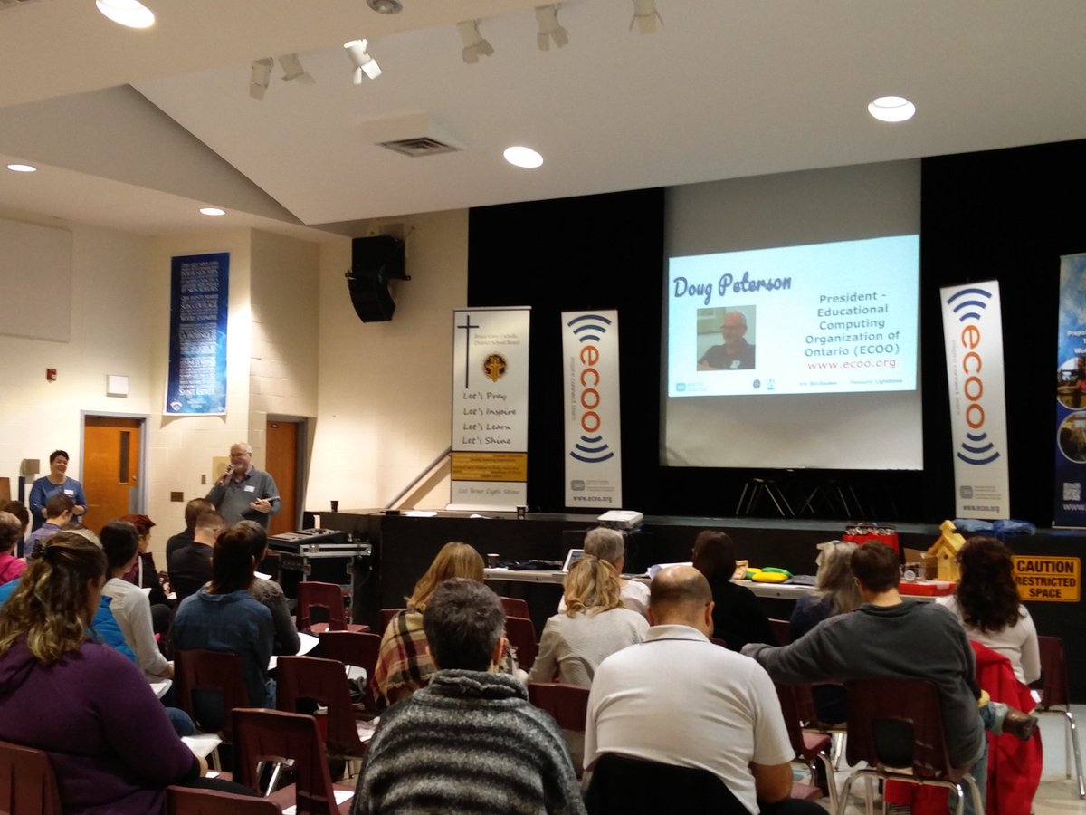 ElinaMan's tweet photo. An amazing start to the #ECOOcamp in Owen Sound! So great to be surrounded by so many passionate &amp; dedicated educators! @tvo @TVOHomeworkHelp #TVOmpower https://t.co/sDkuO3qJAj