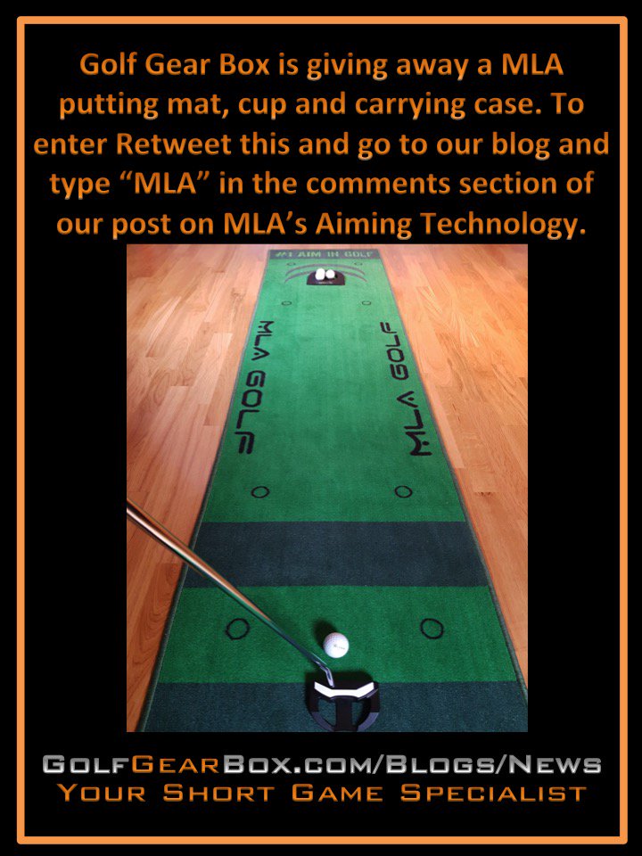 Today is the last day to enter to #win a #MLA_Golf putting mat. #Free #freebie #freebies #contest #ContestAlert #GiveawayAlert #giveaway #giveaways #golf #golfer #golfing #Putter #Freestuff #freegolfstuff #WINNER #Golfcontest