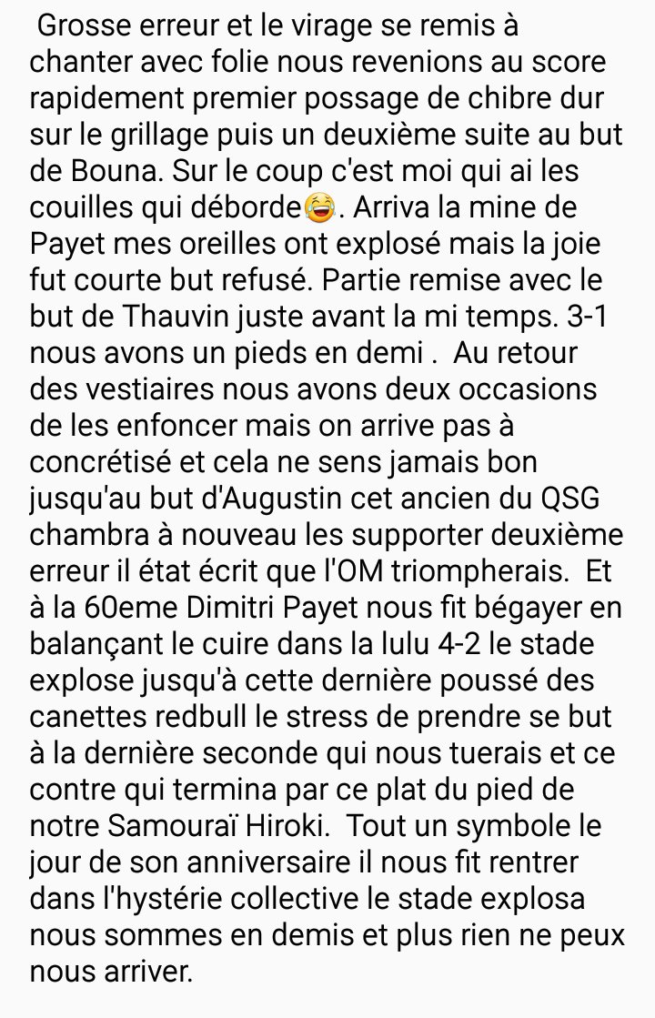 Valde27's tweet photo. Mon #OMRBL à moi. https://t.co/lF2FOujUtD