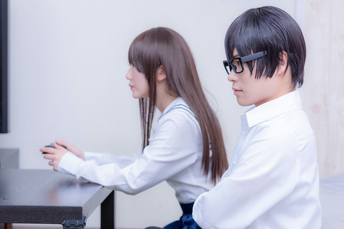 ちょこ No Twitter コスプレ 冴えない彼女の育てかた 安芸君 ちょっとそこに座って 安芸倫也 ディムさん 加藤恵 ちょこ 撮影 マサマサさん Masa