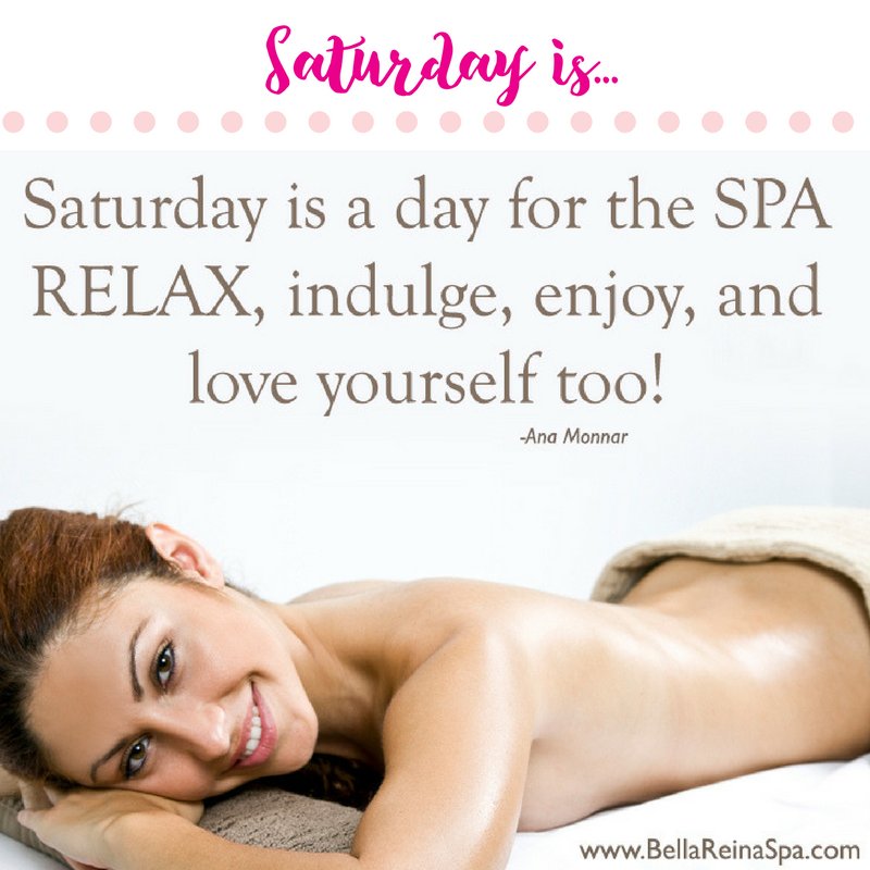 Bella_Reina_Spa's tweet image. Saturday is...a day for the spa. Relax, indulge, enjoy and love yourself too! #spasaturday #spatoday #spapackage #saturdayspecial #bellareinaspa
