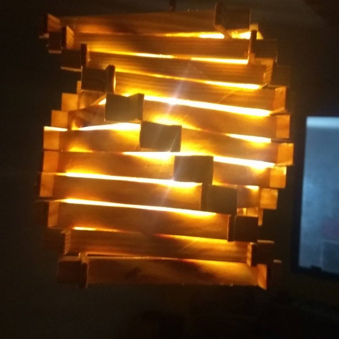 Abstractart16's tweet image. Spiral wood pendant lights @500 only grab it till stocks last. Last 20 pieces remaining.