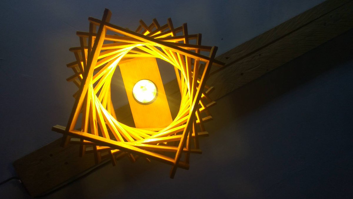Abstractart16's tweet image. Spiral wood pendant lights @500 only grab it till stocks last. Last 20 pieces remaining.