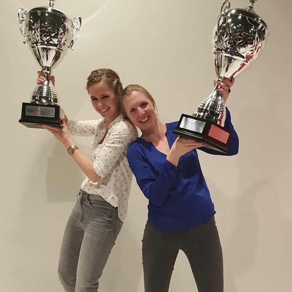 Wij feliciteren 'onze' Lotte de Bruin (tenorsax), dirigent van <a href="/cmvnsl/">CMV Nil Sine Labore</a> en Aline Werkman-Schipper (euphonium), dirigent van <a href="/SerenoBaflo/">Sereno Baflo</a> met hun prachtige prestaties op het #ONFK